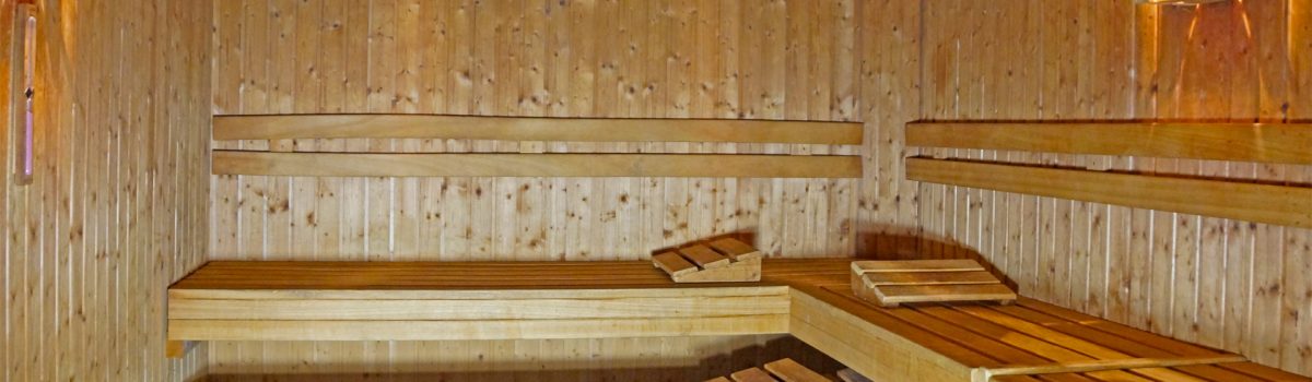 schöne Sauna