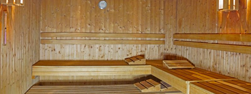 schöne Sauna