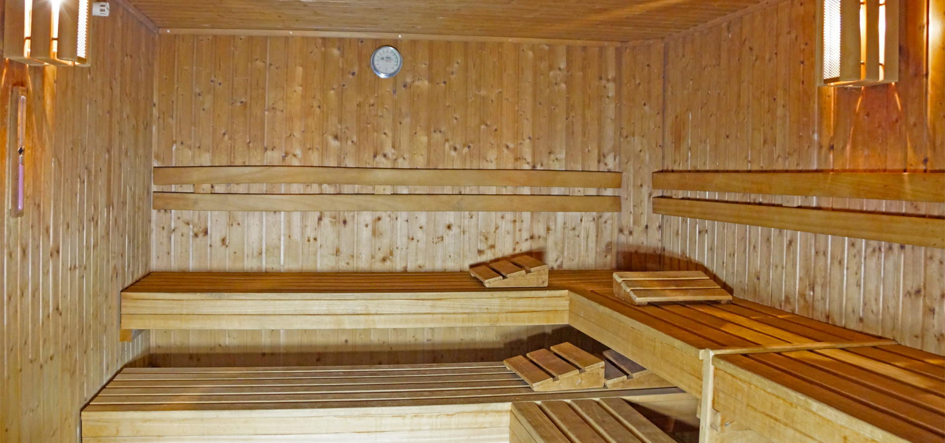 schöne Sauna